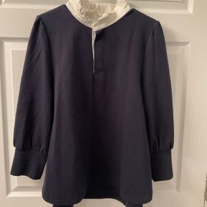 EUC Ruffle Trim Top